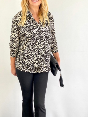 Animal Print Blouse