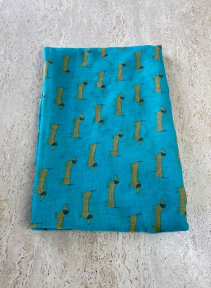 Turquoise scarfe Thumb