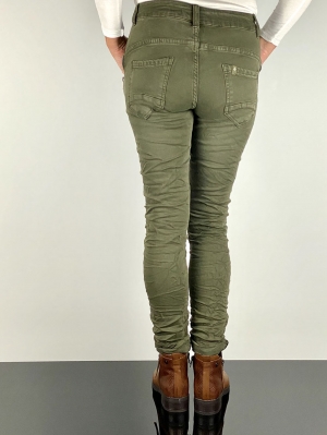 Khaki Stretch Jeans Thumb