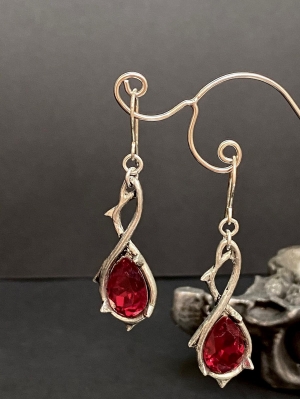 Red earrings alchemy Thumb