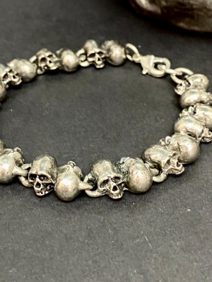 skull bracelet alchemy  Thumb