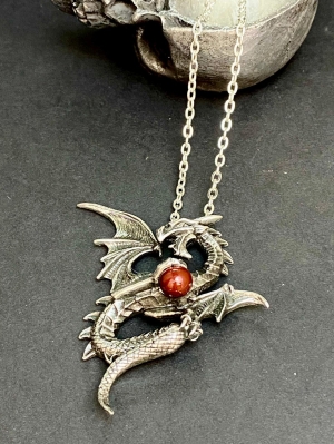 alchemy dragon necklace